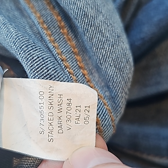 GAP GIRLS STACKED SKINNY JEANS SIZE 10 - Picture 9 of 9